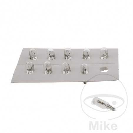 JMP Box of 10 bulb lamps 12V 1.7W 
W2.1X6.5D 705.01.97