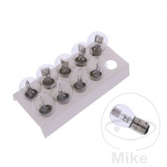 JMP Caja 10 lámparas bombilla 6V 18/18W 
BAX15D 705.14.57