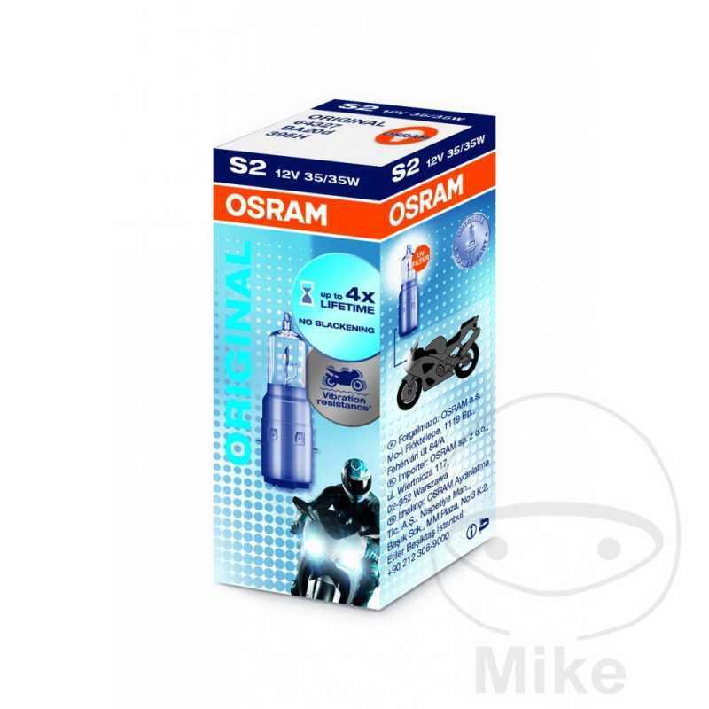 OSRAM LÁMPARA BOMBILLA S2 12V 35/35W 
BA20D 706.01.24