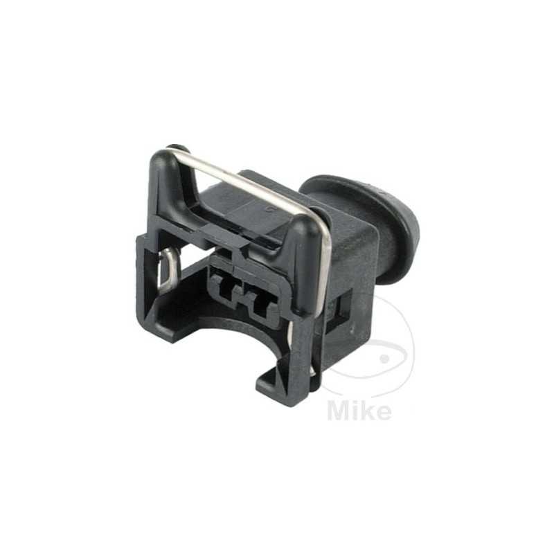 2-pole flat plug female housing 158.01.24