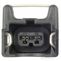 Carcasa hembra de enchufe plano 2 polos 158.01.24
