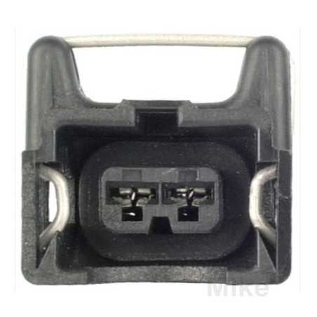 Carcasa hembra de enchufe plano 2 polos 158.01.24