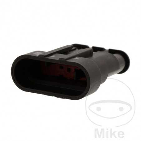 JMP Flat connector housing 4 poles 158.02.11