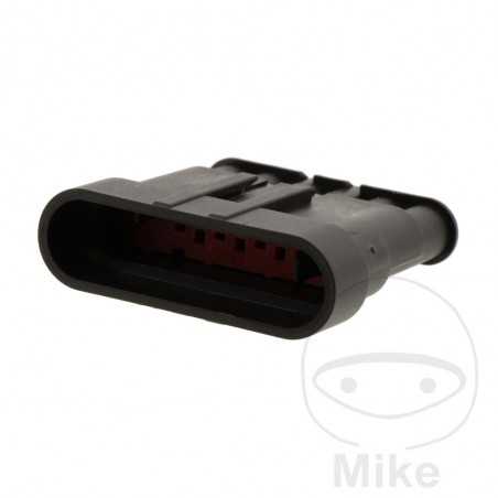 JMP Carcasa de conector plano 6 polos 158.02.13