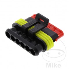 JMP 6-pole electrical connector housing 158.03.01