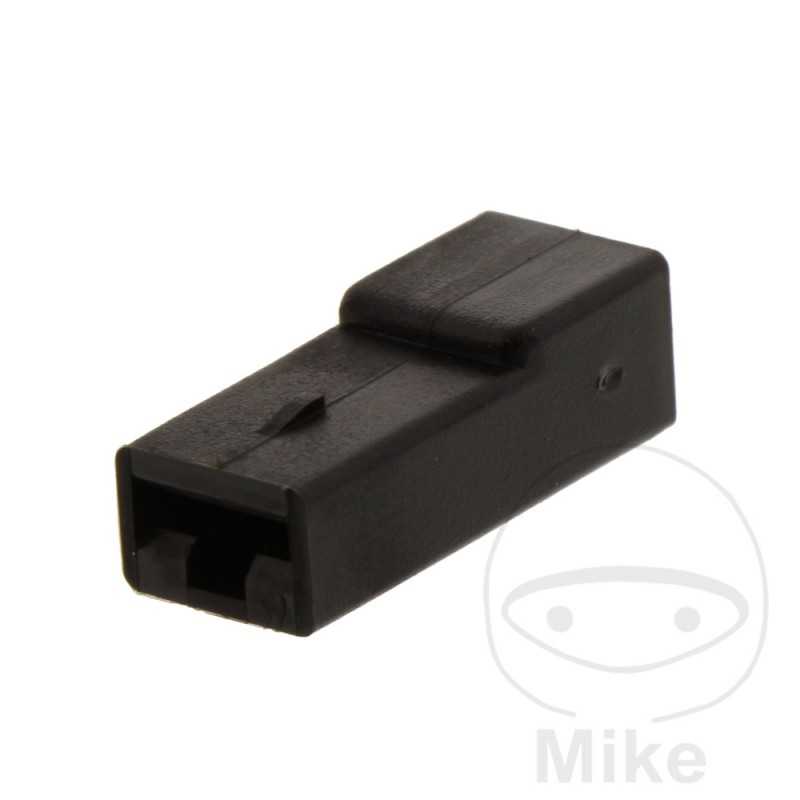 JMP Female housing for 1-pole flat plug 158.03.44
