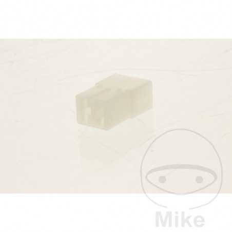 JMP Female housing for 2-pole flat plug 158.03.46