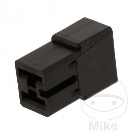 JMP Female housing for 2-pole flat plug 158.03.50