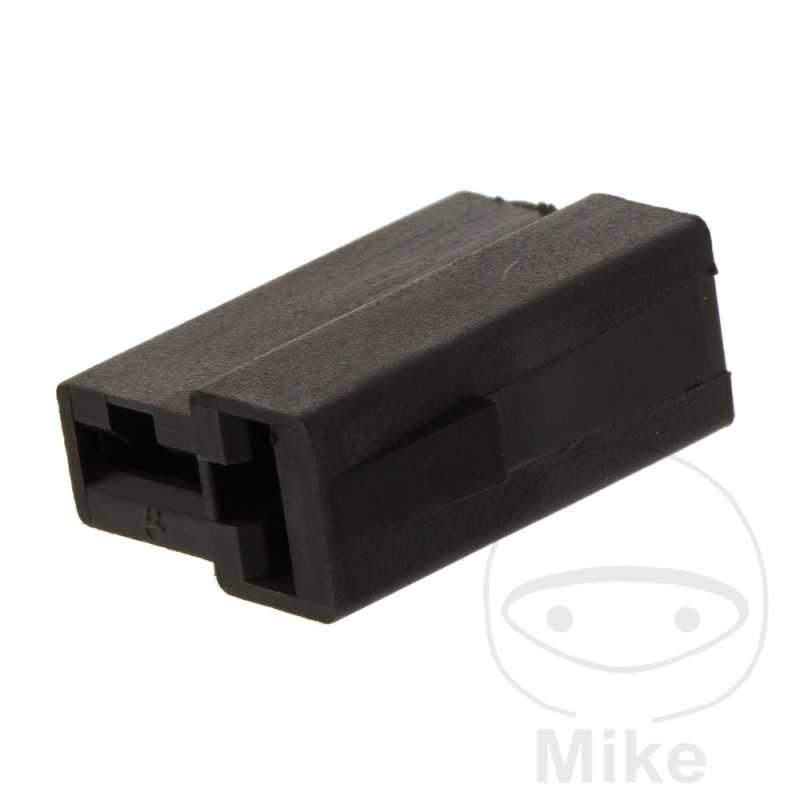 JMP Female housing for 2-pole flat plug 158.03.51