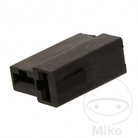 JMP Female housing for 2-pole flat plug 158.03.51