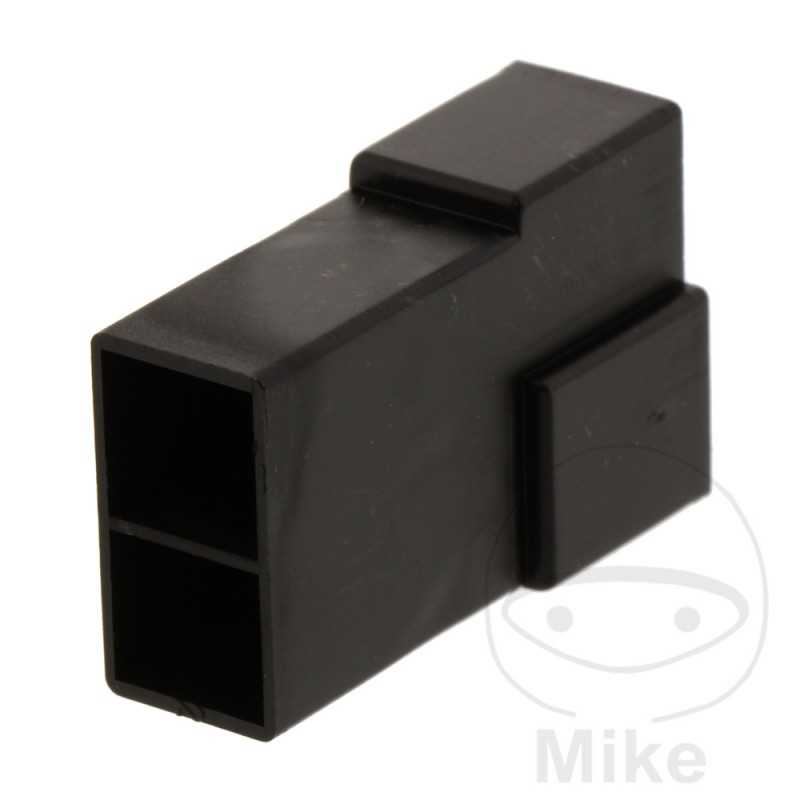 JMP Carcasa de conector plano 2 polos 158.03.53
