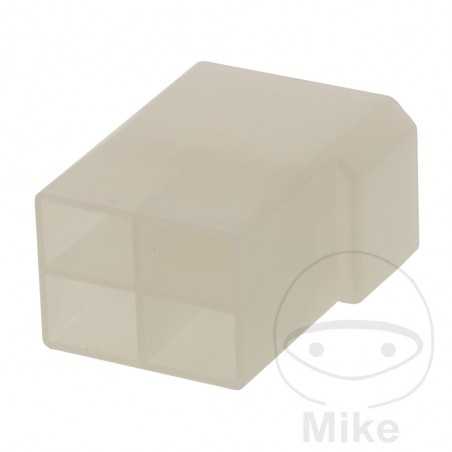 JMP Flat connector housing 4 poles 158.03.60