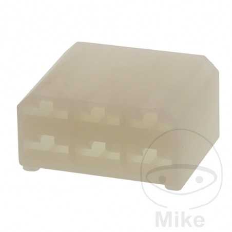 JMP 6-pole flat plug socket 158.03.63