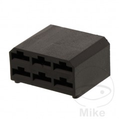 JMP Carcasa hembra de enchufe plano 6 polos 158.03.65
