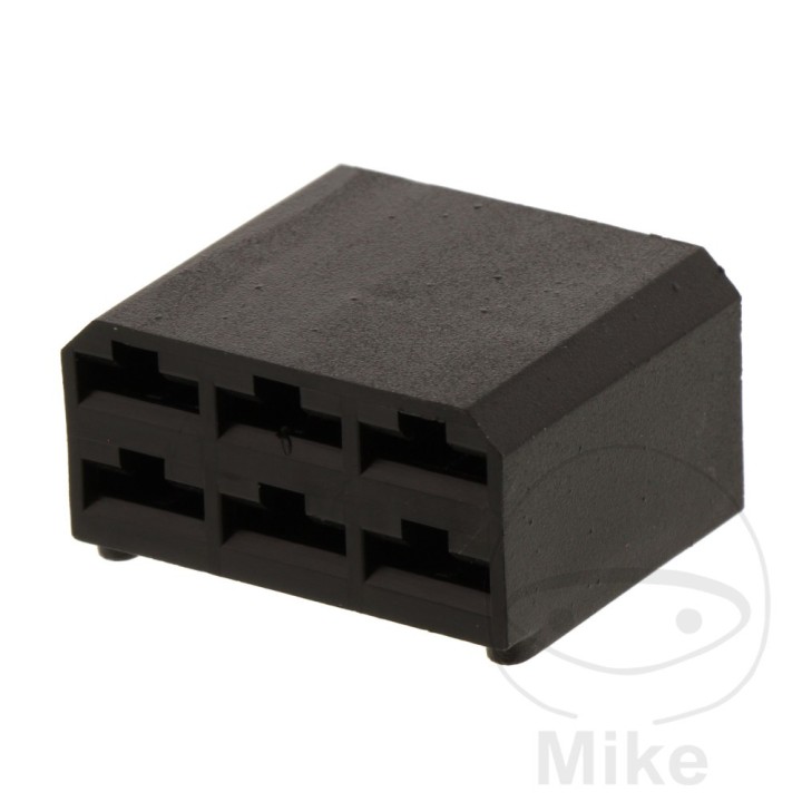 JMP 6-pole flat plug socket 158.03.65