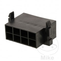 JMP Flat connector housing 8 poles 158.03.70