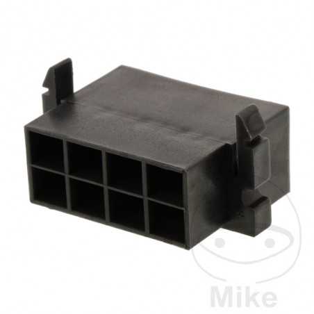 JMP Carcasa de conector plano 8 polos 158.03.70