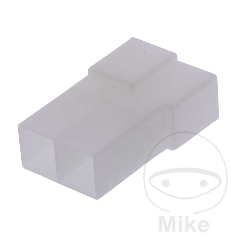 JMP Carcasa de conector plano 2 polos ALTN: 1580349 158.08.45