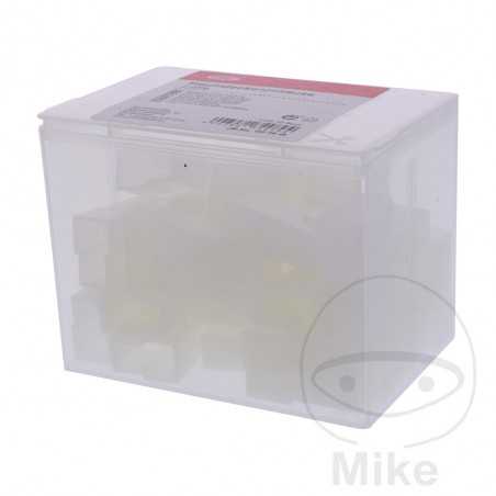 JMP Carcasa de conector plano 2 polos ALTN: 1580349 158.08.45