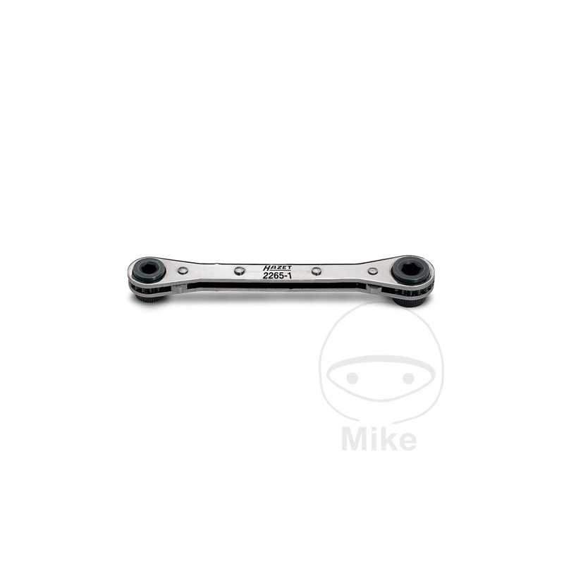HAZET Ratchet wrench for hexagon bit 1/2 5/16 607.26.23