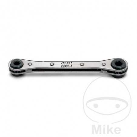 HAZET Ratchet wrench for hexagon bit 1/2 5/16 607.26.23