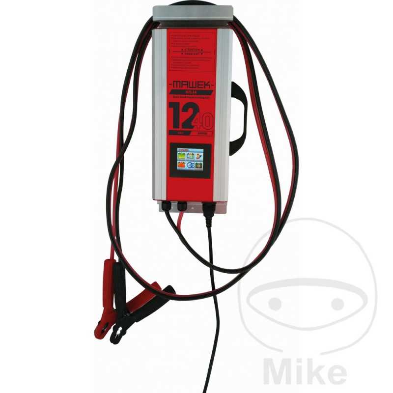 MAWEK Cargador de batería con soporte para pared HFL44 12V 40A 5 M 609.02.64