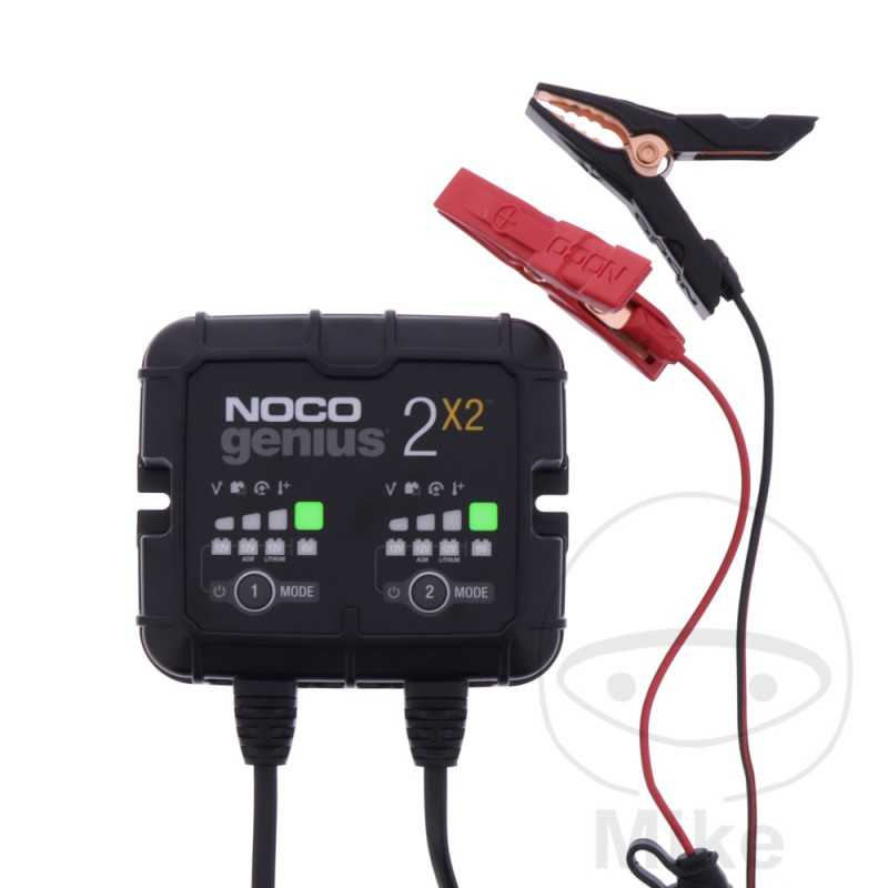 NOCO Cargador de batería GENIUS 2 X 2
6/12 V A 609.03.31