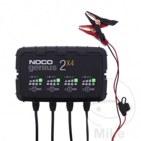 NOCO Cargador de batería GENIUS 2 X 4
6/12 V 4X A 609.03.32