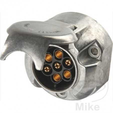 HERTH+BUSS 12V 7-pole plug with rubber seal 1468032 146.80.40