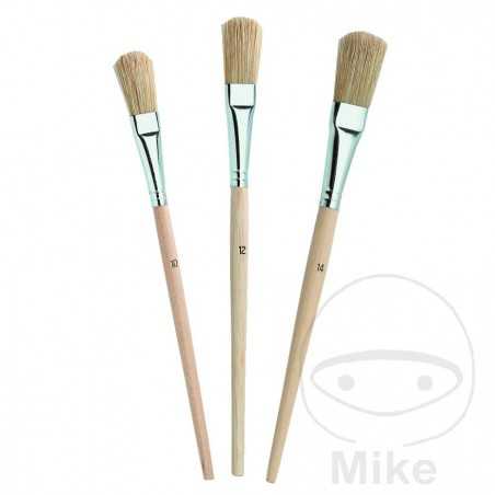 Set of 3 enamel paint brushes 561.03.25
