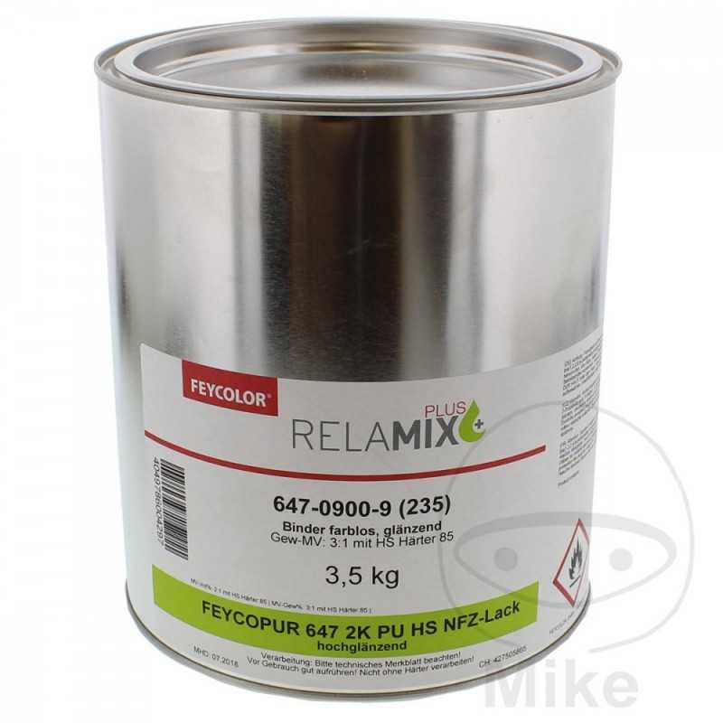 FEYCOLOR high gloss paint FEYCOPUR 647 2K HS VOC PU 3.5 KG 597.00.76