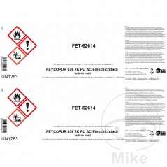 FEYCOLOR Single layer paint label set 2K 998.01.30