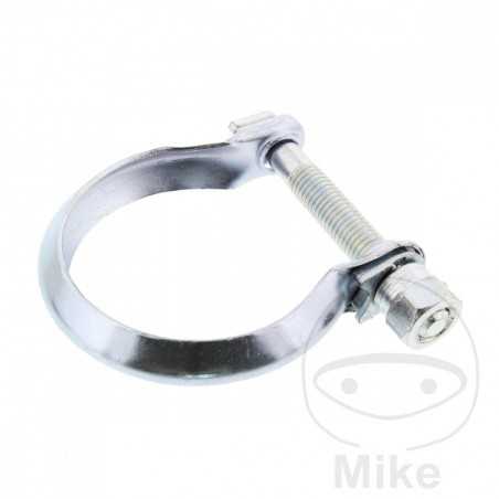 abrazadera de escape con tornillo