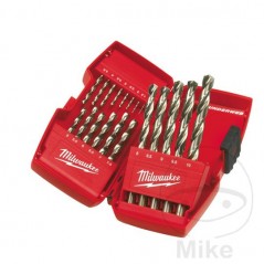 MILWAUKEE Set of 19 drill bits for metal HSS-G Ø 1-10 MM 637.00.74