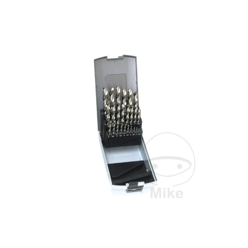 Juego 25 brocas para metal HSS Ø 1.0-13.0 MM 637.18.84