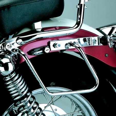 set supports for motorcycle side cases