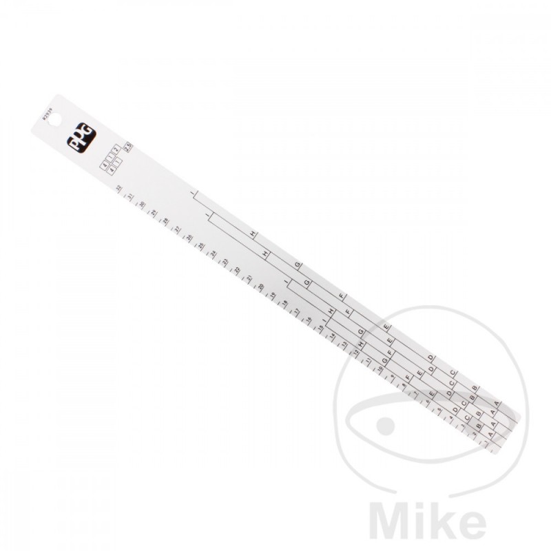 PPG Measuring ruler 4:1:0.5-1 4:1:2-2.5 594.02.61