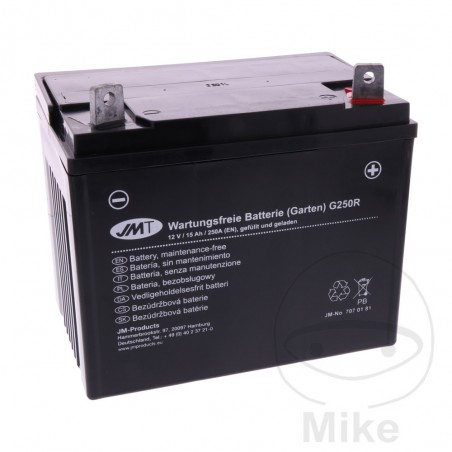 JMT Maintenance-free garden machine battery G250R WET 707.01.81