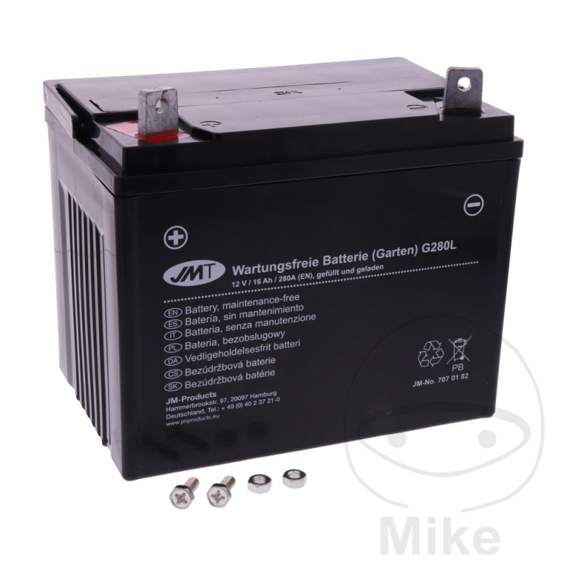 JMT Maintenance-free garden machine battery G280L WET 707.01.82