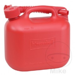 HUNERSDORFF Approved plastic gasoline can PREMIUM 5L UN HD-PE 228.20.81