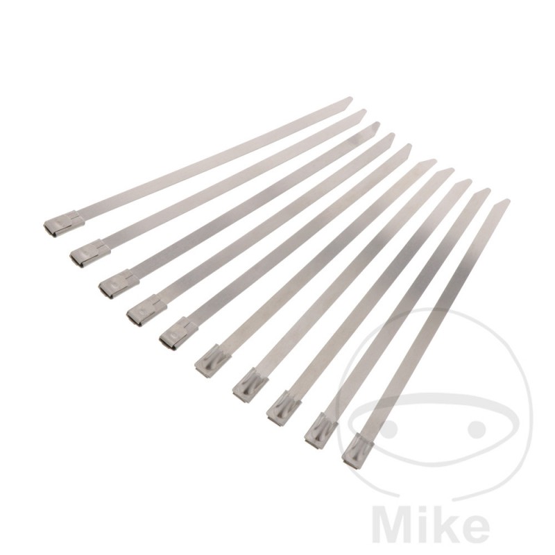 JMP Pack 10 bridas para cable 4.5 X 129 MM V2A 158.11.29