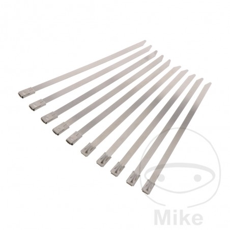 JMP Pack 10 bridas para cable 4.5 X 129 MM V2A 158.11.29