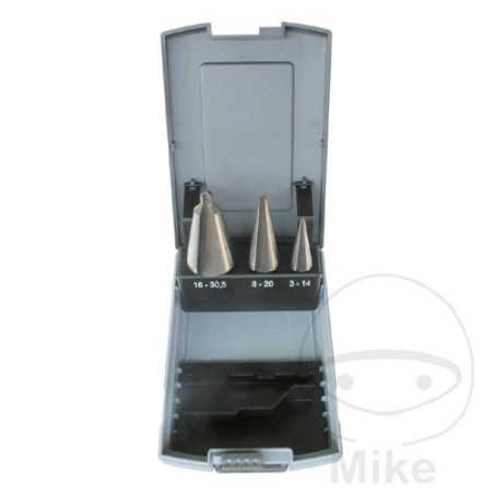 kit 3 bohrer für blech hss