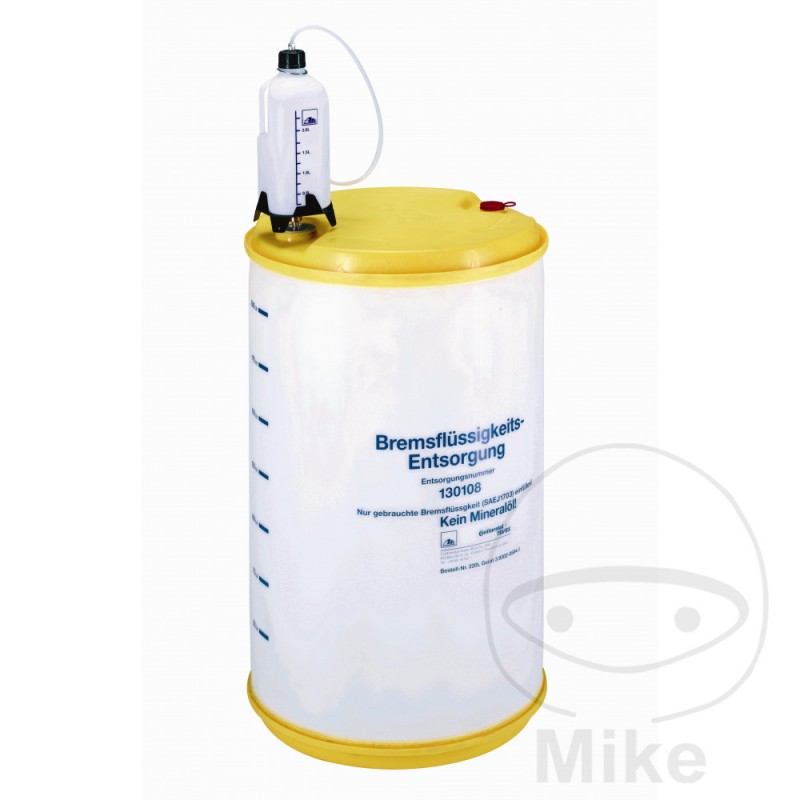 ATE Brake fluid removal device 1 outlet 220 L 657.21.43