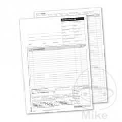 Pack 500 worksheets in German DIN A4 298.00.64