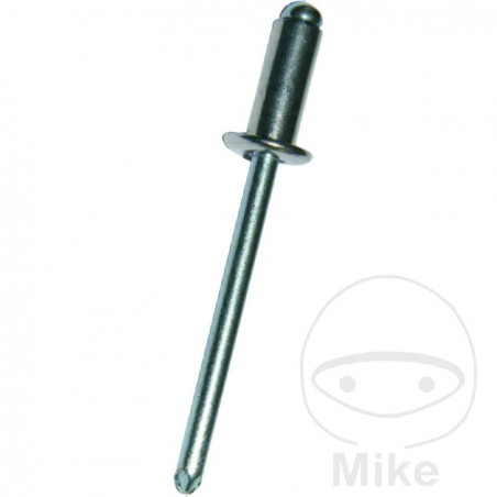 DRESSELHAUS Pack 10 aluminum blind rivets 3 X 8 479.12.65