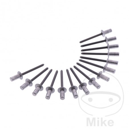 SILENT SPORT Pack 15 gas-tight aluminum blind rivets 4.8 X 11 MM 783.03.47