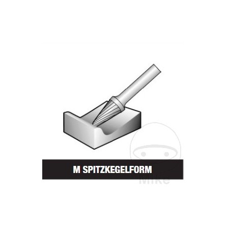 FLEXOVIT Deburring Cutter 10X20X65 Z6 564.03.98