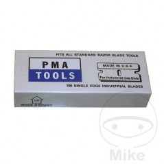 PMA TOOLS Caja 100 Cuchillas para rascador de vídrio 6271092 627.11.00