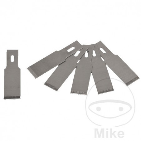 Pack 10 cuchillaspara rascadpr de cristal 12 MM 634.01.86